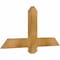 Ekena Millwork Eugene Rough Sawn Timber Gable Bracket, Western Red Cedar, 36"W x 18"H x 2"D x 4"F, 12/12 Pitch GBW036X18X0204EUG00RWR - alternate 5